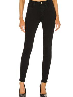 NWT FRAME Le One Skinny Jeans in Larsen Black Fits size 23 - 28